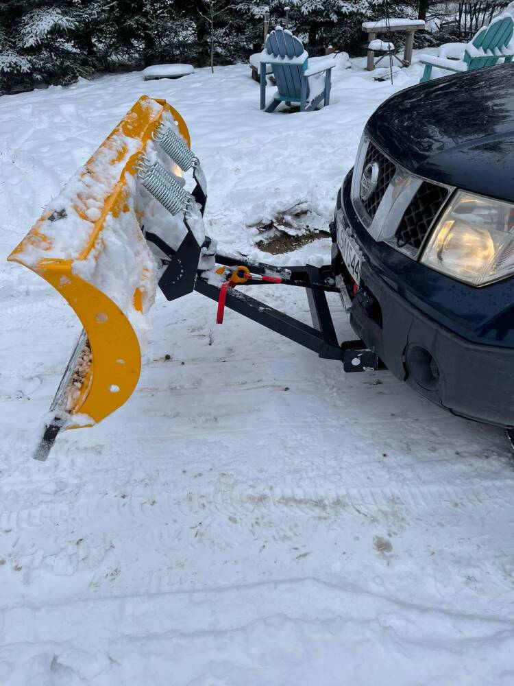 Snežný pluh pre 4x4 auto (200 cm)