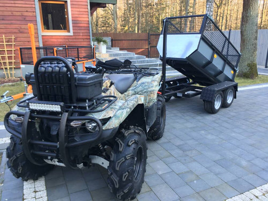 Sklápací Príves pre štvorkolku 3 v 1
