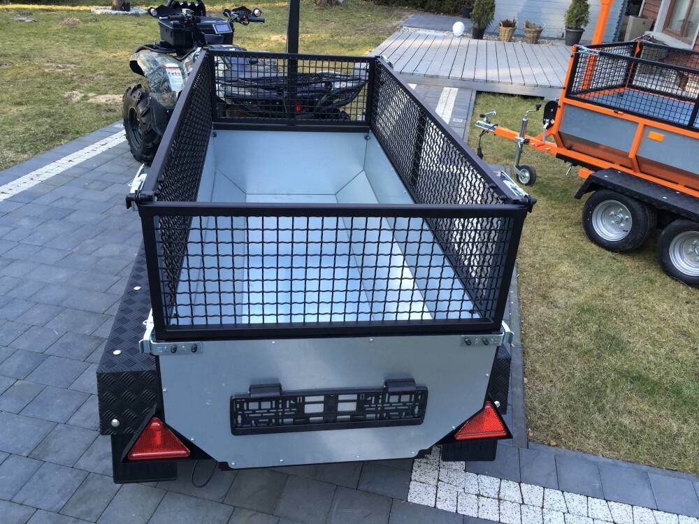 Sklápací Príves pre štvorkolku 3 v 1