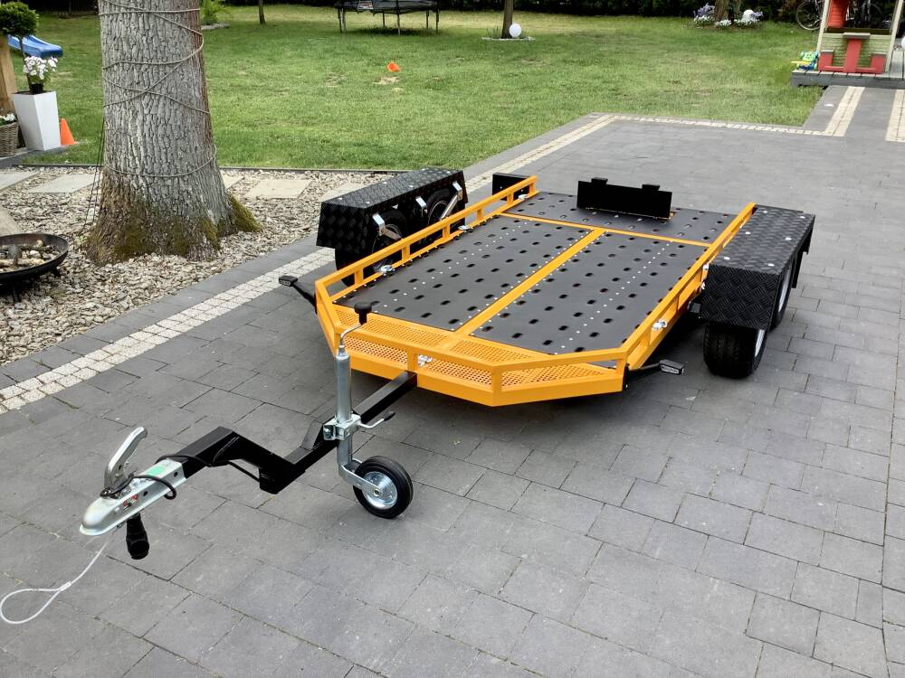Príves na štvorkolku Rydwan, Celková hmotnosť 750 KG