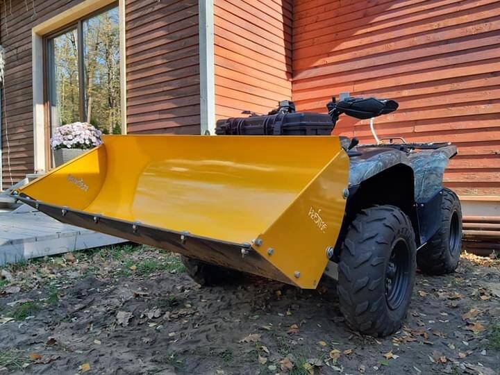 Snežný pluh 2v1 pre POLARIS XP 850 1000 2011-2020 štvorkolku