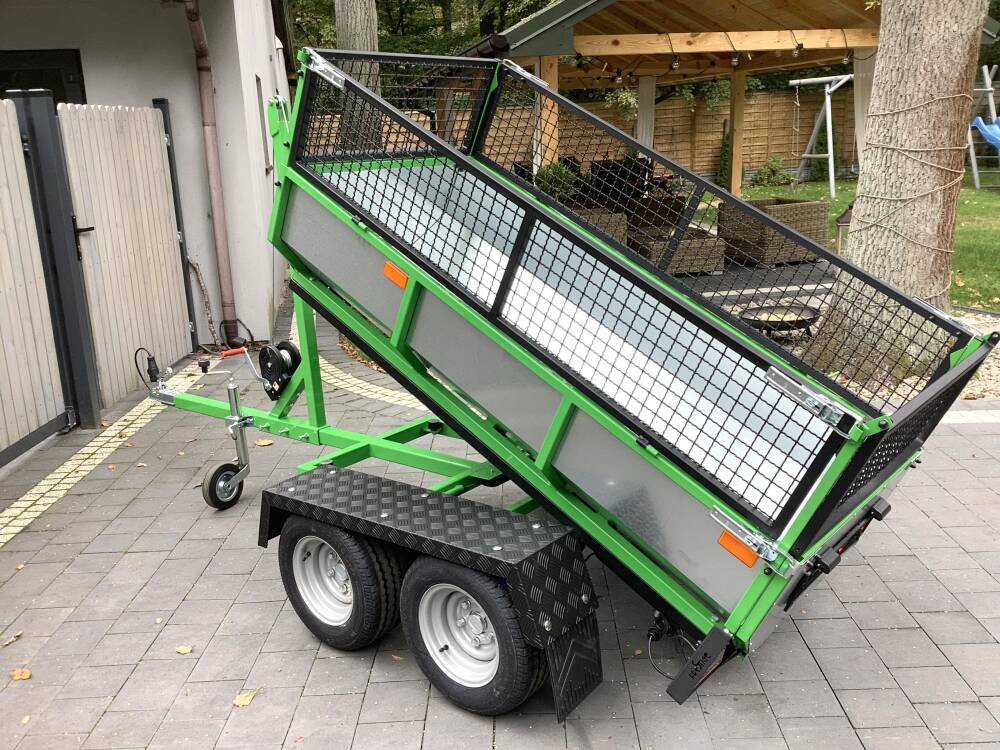 Sklápací Príves pre štvorkolku 3 v 1
