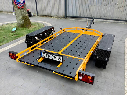 Príves na štvorkolku Rydwan, Celková hmotnosť 750 KG
