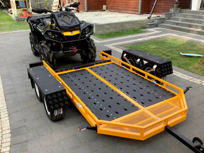 Príves na štvorkolku Rydwan, Celková hmotnosť 750 KG