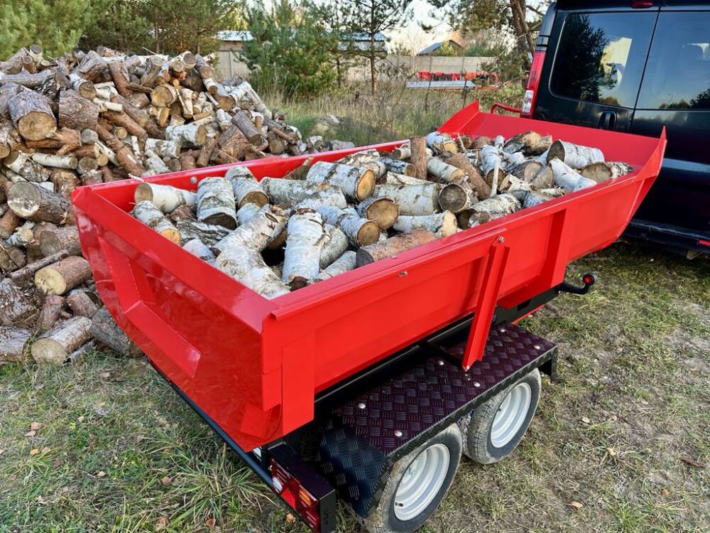 Hydraulický sklápací príves (Celková Hmotnosť 750KG)