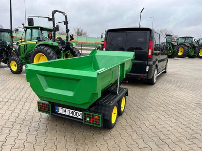 Hydraulický sklápací príves (Celková Hmotnosť 750KG)