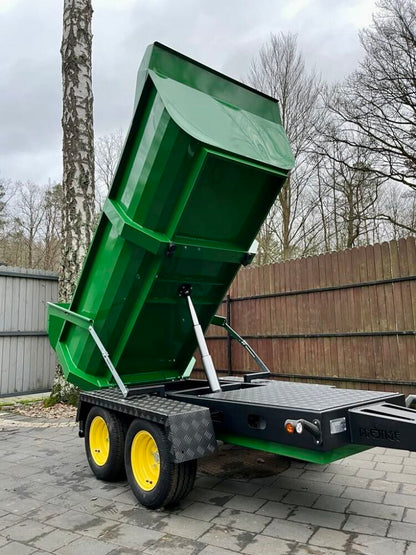 Hydraulický sklápací príves (Celková Hmotnosť 750KG)