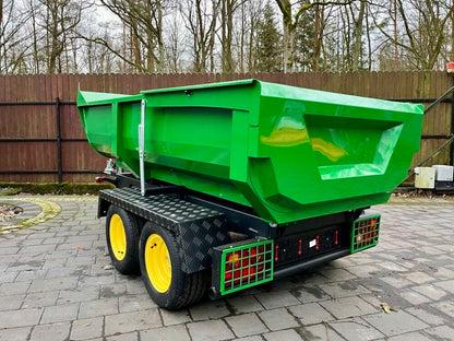 Hydraulický sklápací príves (Celková Hmotnosť 750KG)