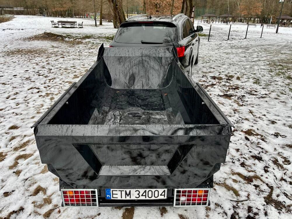 Hydraulický sklápací príves (Celková Hmotnosť 750KG)