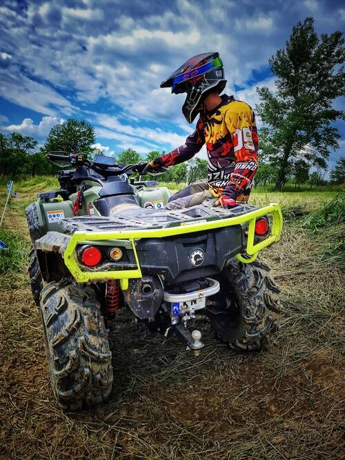 Zadný nárazník pre Can Am Outlander 570 650 800 1000 G2 štvorkolku